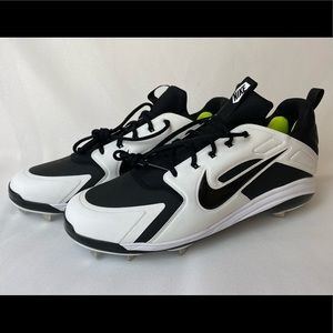 Nike‎ Alpha Huarache Elite Low Black Baseball Cleat